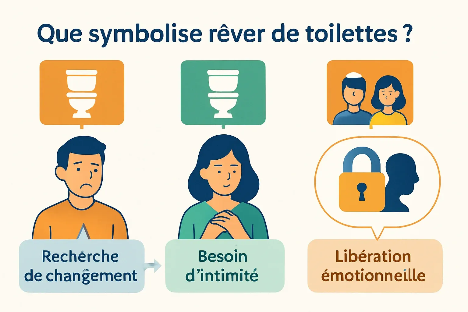 Signification du rêve de toilettes en islam : entre purification et introspection