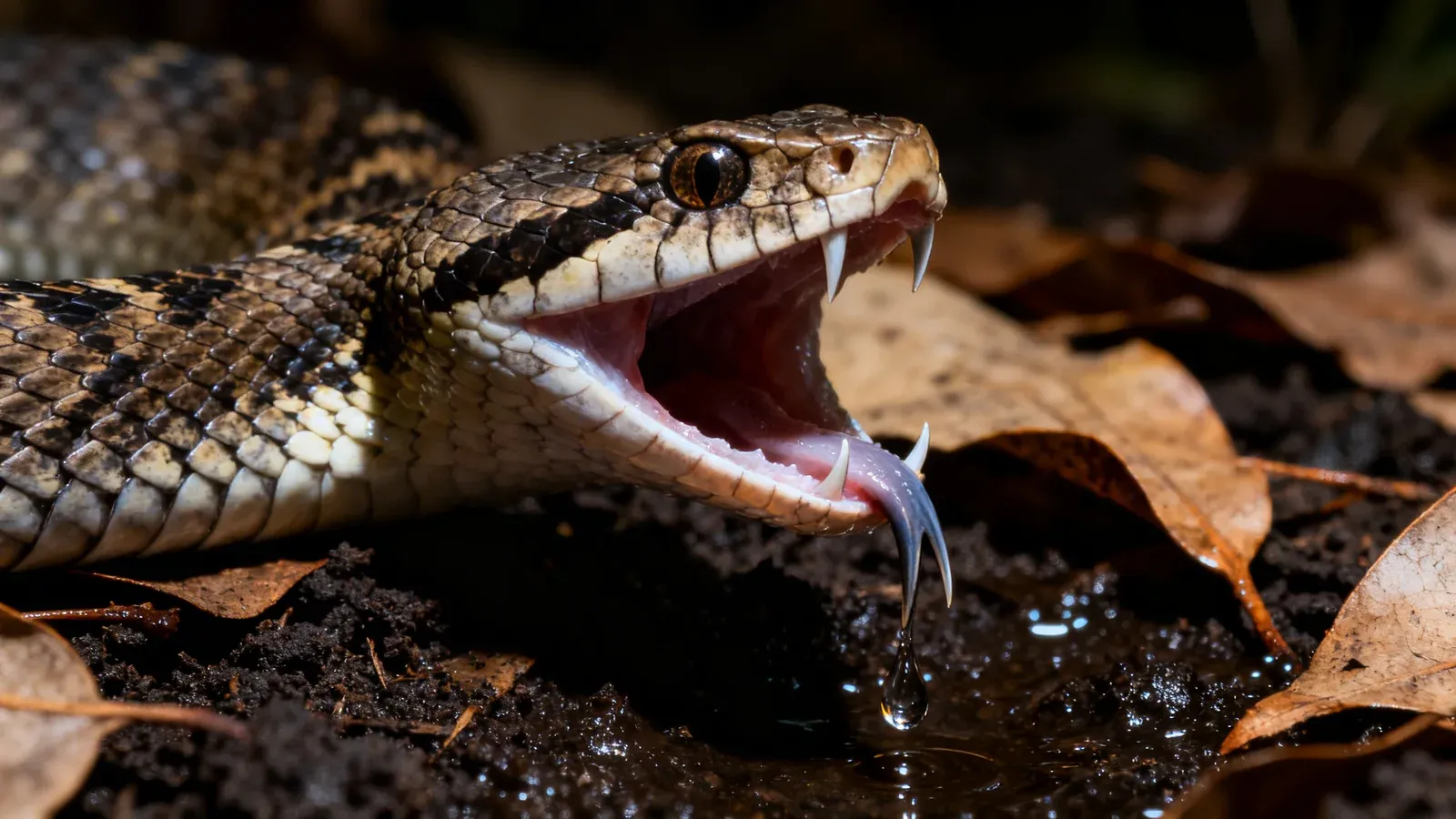 La couleur et l'espèce du serpent
